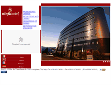 Tablet Screenshot of hotelninfa.it